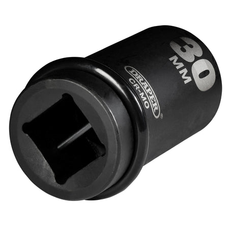 DRAPER Expert 30mm 1in. Square Drive Hi-Torq ; 6 Point Deep Impact Socket: Model No.425D-MM