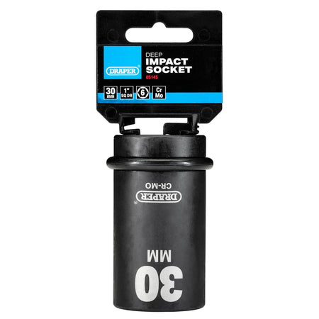 DRAPER Expert 30mm 1in. Square Drive Hi-Torq ; 6 Point Deep Impact Socket: Model No.425D-MM