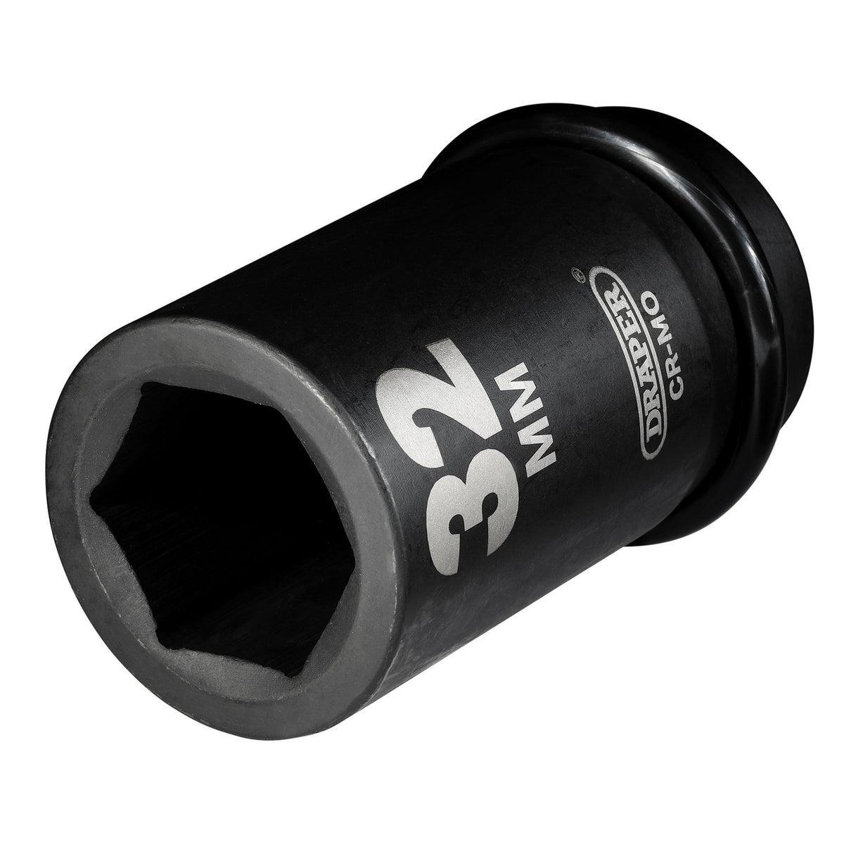 DRAPER Expert 32mm 1in. Square Drive Hi-Torq ; 6 Point Deep Impact Socket: Model No.425D-MM