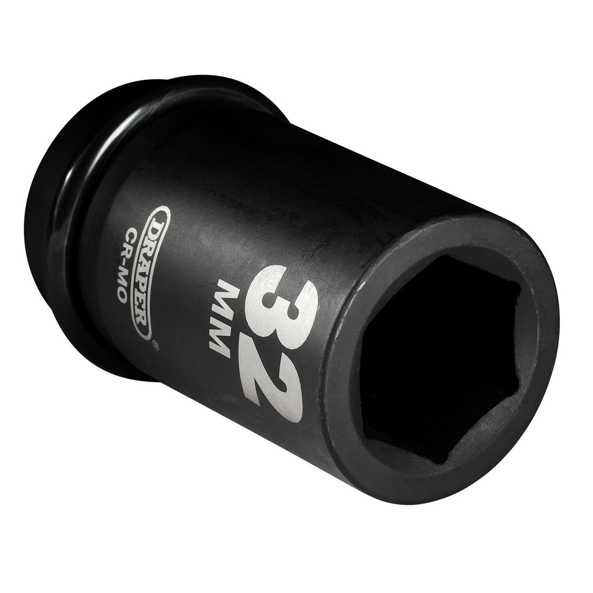 DRAPER Expert 32mm 1in. Square Drive Hi-Torq ; 6 Point Deep Impact Socket: Model No.425D-MM