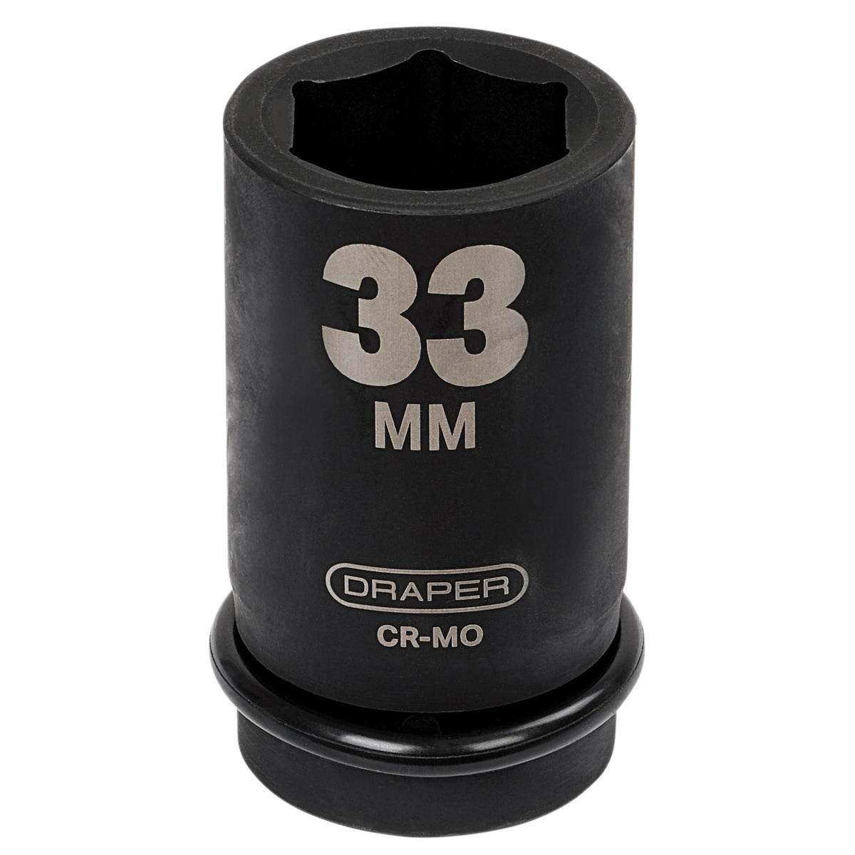 DRAPER Expert 33mm 1in. Square Drive Hi-Torq ; 6 Point Deep Impact Socket: Model No.425D-MM