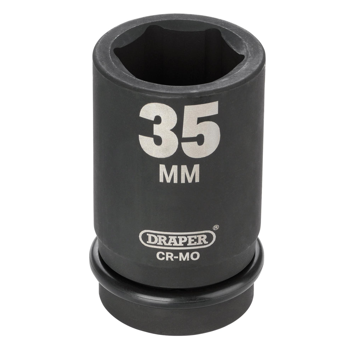 DRAPER Expert 35mm 1in. Square Drive Hi-Torq ; 6 Point Deep Impact Socket: Model No.425D-MM