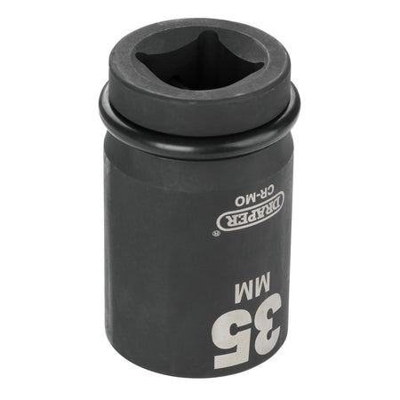 DRAPER Expert 35mm 1in. Square Drive Hi-Torq ; 6 Point Deep Impact Socket: Model No.425D-MM