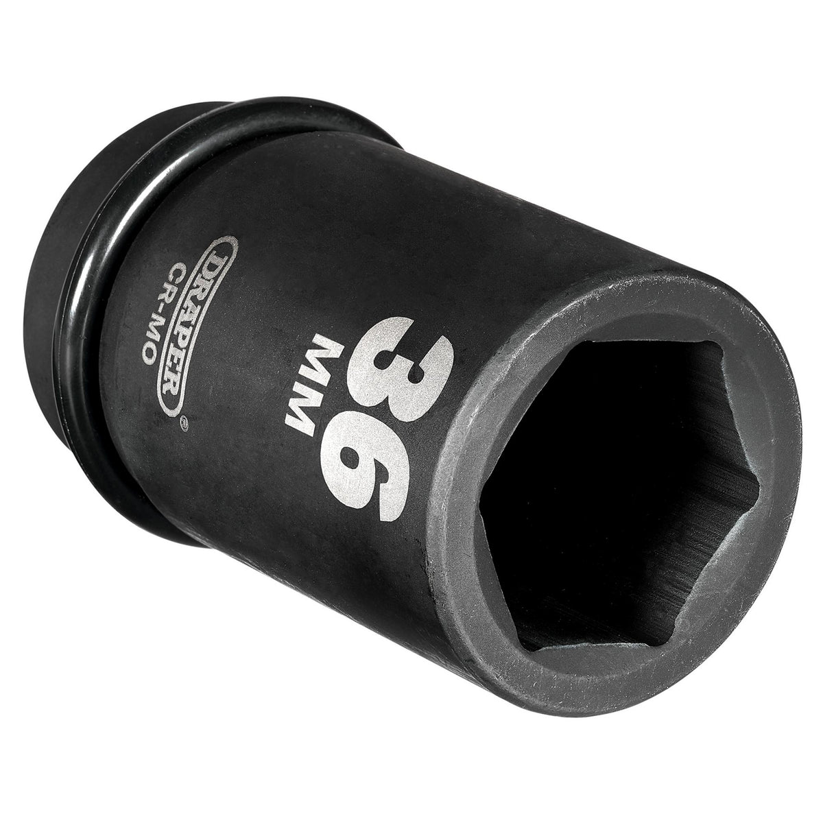 DRAPER Expert 36mm 1in. Square Drive Hi-Torq ; 6 Point Deep Impact Socket: Model No.425D-MM