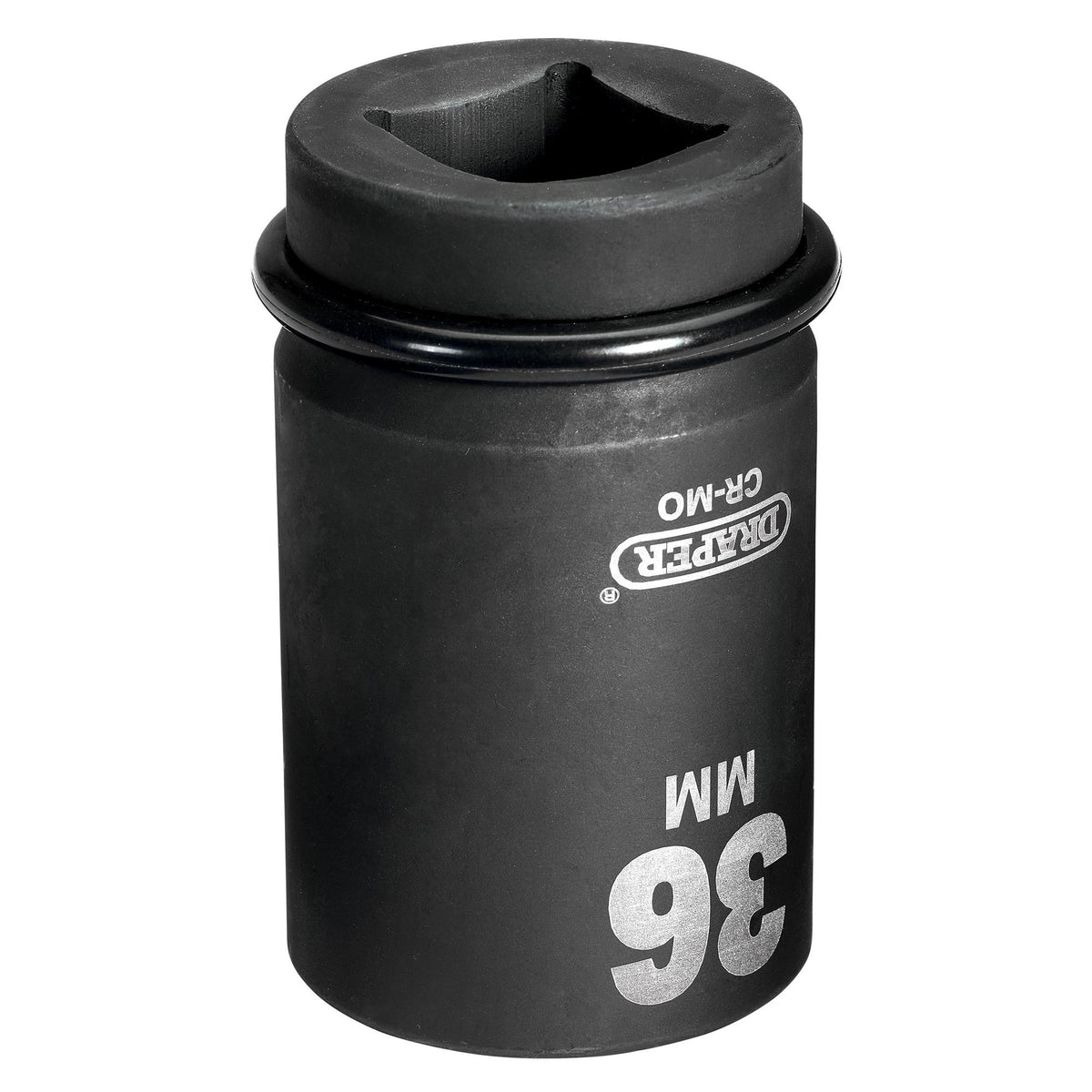 DRAPER Expert 36mm 1in. Square Drive Hi-Torq ; 6 Point Deep Impact Socket: Model No.425D-MM