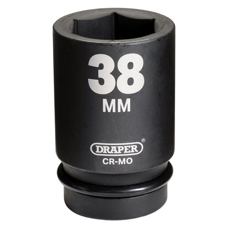 DRAPER Expert 38mm 1in. Square Drive Hi-Torq ; 6 Point Deep Impact Socket: Model No.425D-MM