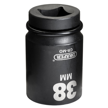 DRAPER Expert 38mm 1in. Square Drive Hi-Torq ; 6 Point Deep Impact Socket: Model No.425D-MM
