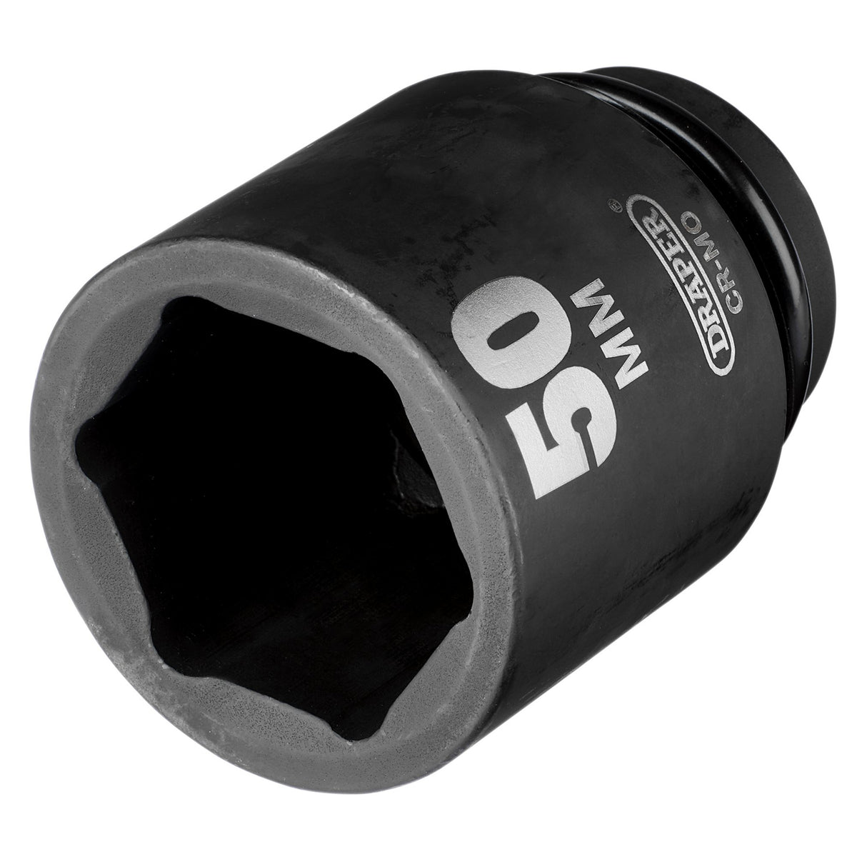 DRAPER Expert 50mm 1in. Square Drive Hi-Torq ; 6 Point Deep Impact Socket: Model No.425D-MM