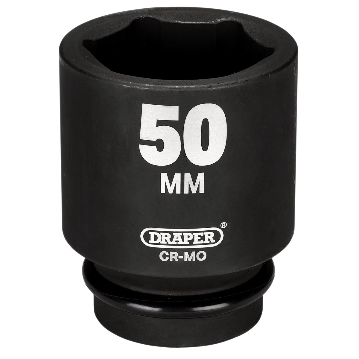 DRAPER Expert 50mm 1in. Square Drive Hi-Torq ; 6 Point Deep Impact Socket: Model No.425D-MM