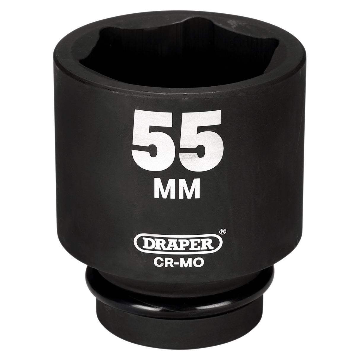 DRAPER Expert 55mm 1in. Square Drive Hi-Torq ; 6 Point Deep Impact Socket: Model No.425D-MM