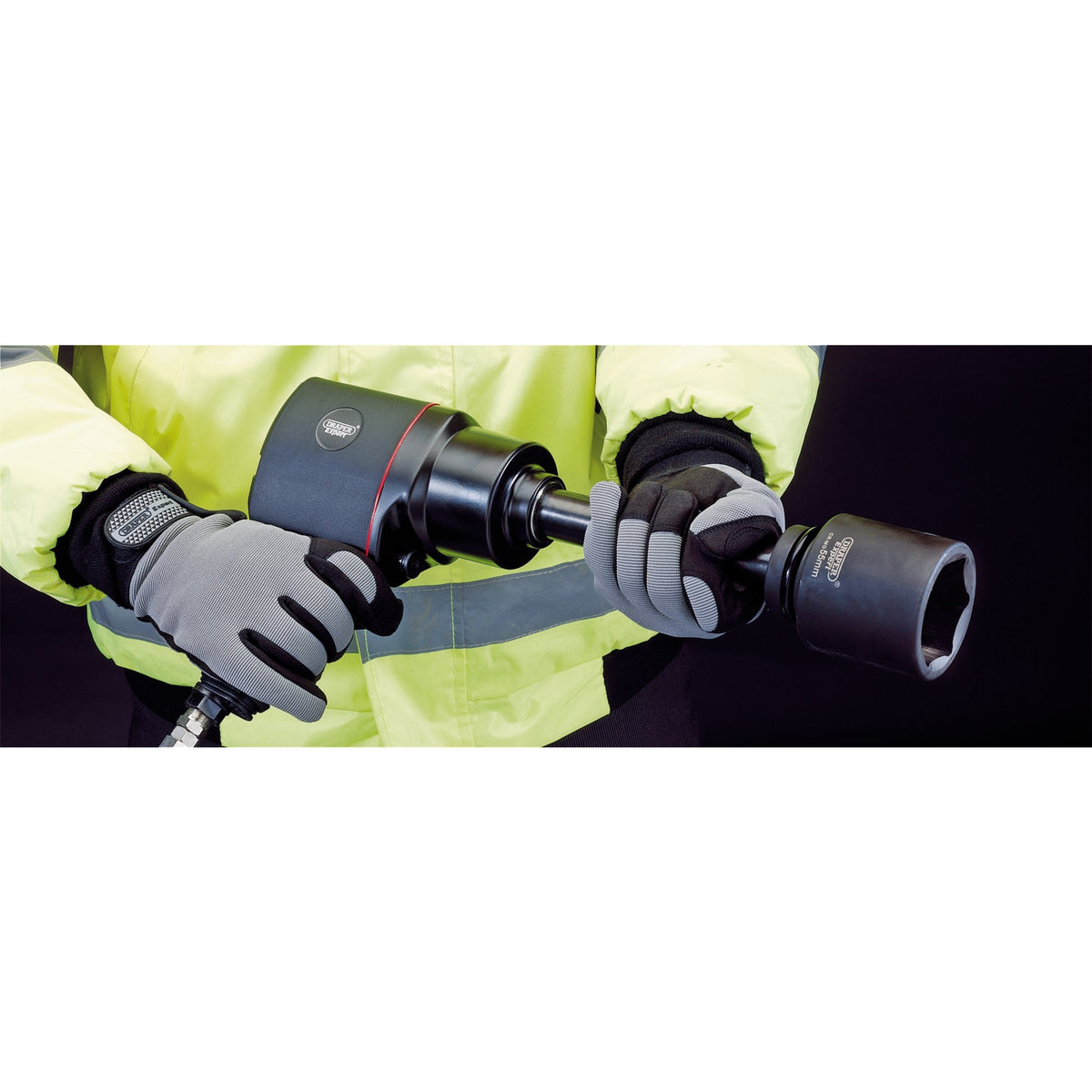 DRAPER Expert 55mm 1in. Square Drive Hi-Torq ; 6 Point Deep Impact Socket: Model No.425D-MM