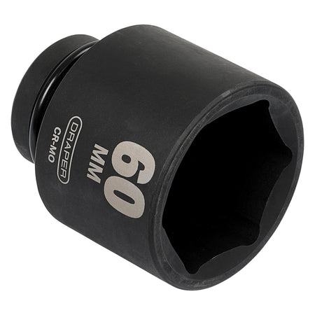 DRAPER Expert 60mm 1in. Square Drive Hi-Torq ; 6 Point Deep Impact Socket: Model No.425D-MM