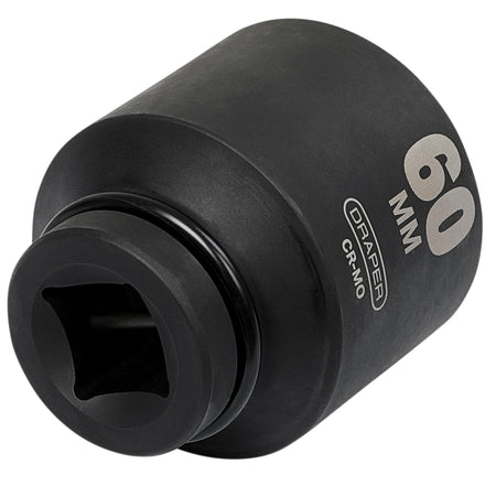 DRAPER Expert 60mm 1in. Square Drive Hi-Torq ; 6 Point Deep Impact Socket: Model No.425D-MM