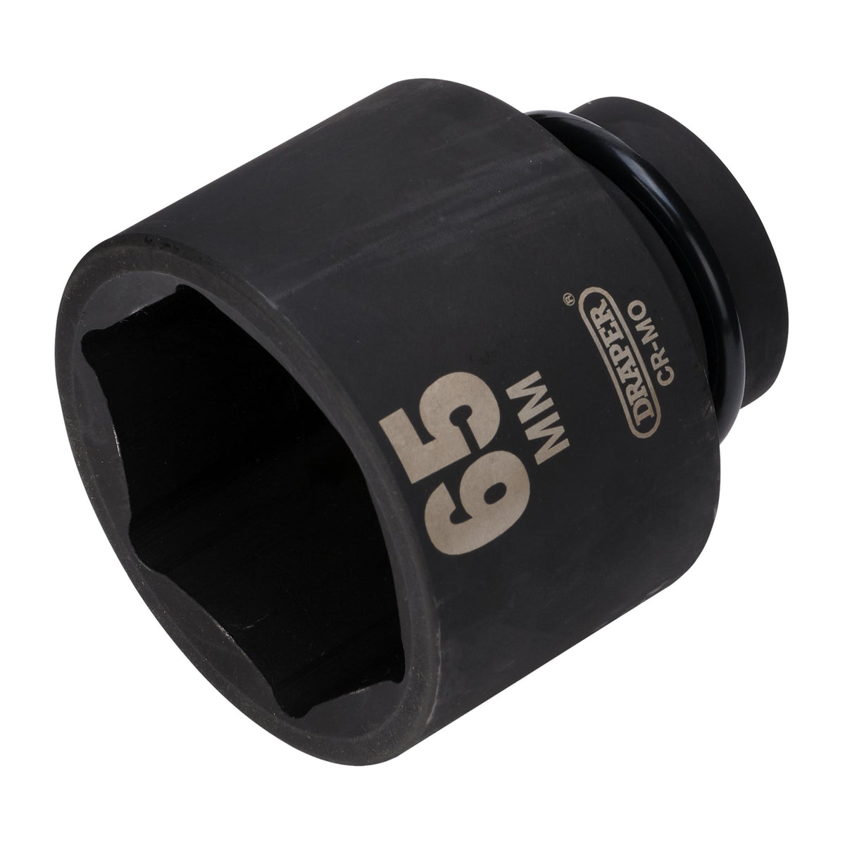 DRAPER Expert 65mm 1in. Square Drive Hi-Torq ; 6 Point Deep Impact Socket: Model No.425D-MM