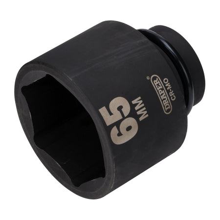 DRAPER Expert 65mm 1in. Square Drive Hi-Torq ; 6 Point Deep Impact Socket: Model No.425D-MM