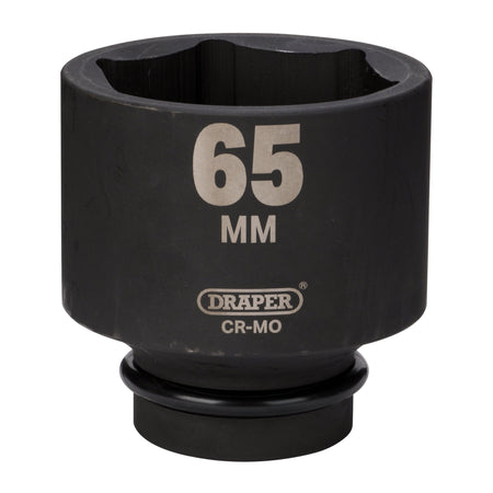 DRAPER Expert 65mm 1in. Square Drive Hi-Torq ; 6 Point Deep Impact Socket: Model No.425D-MM