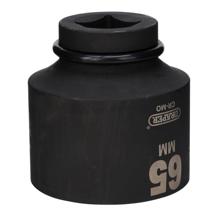 DRAPER Expert 65mm 1in. Square Drive Hi-Torq ; 6 Point Deep Impact Socket: Model No.425D-MM