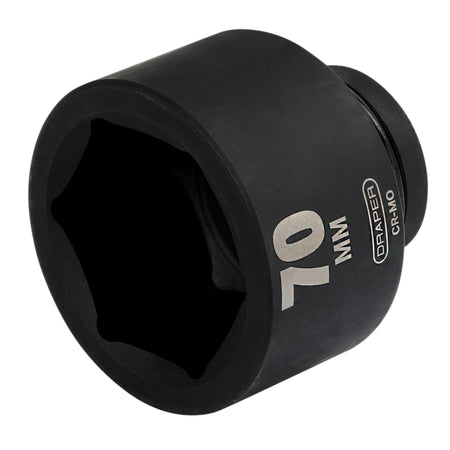DRAPER Expert 70mm 1in. Square Drive Hi-Torq ; 6 Point Deep Impact Socket: Model No.425D-MM