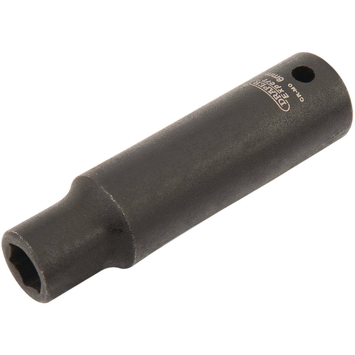 DRAPER Expert 6mm 1/4in. Square Drive Hi-Torq ; 6 Point Deep Impact Socket: Model No.406D-MM