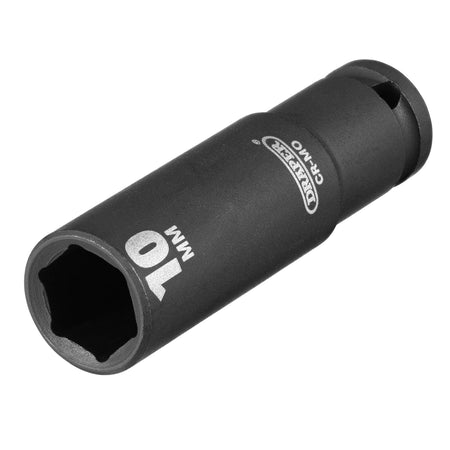 DRAPER Expert 10mm 1/4in. Square Drive Hi-Torq ; 6 Point Deep Impact Socket: Model No.406D-MM