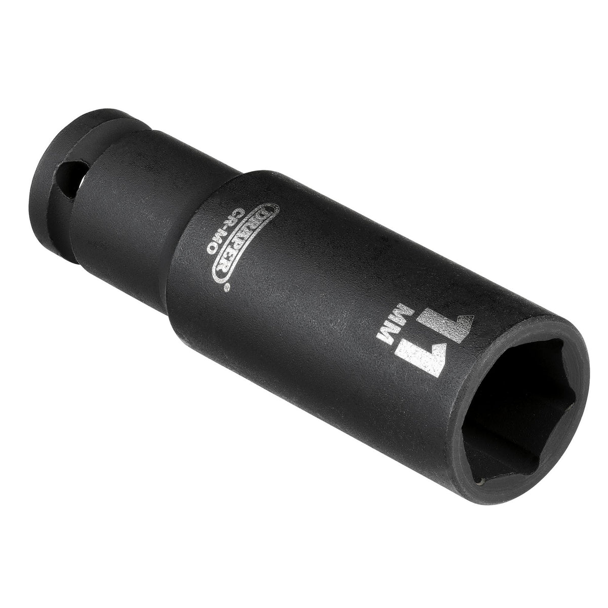 DRAPER Expert 11mm 1/4in. Square Drive Hi-Torq ; 6 Point Deep Impact Socket: Model No.406D-MM
