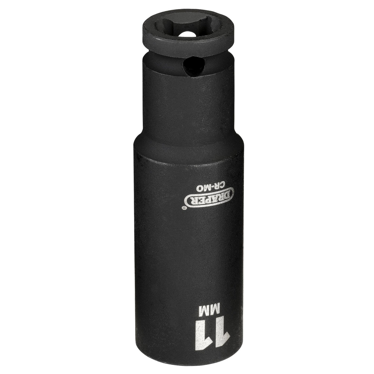DRAPER Expert 11mm 1/4in. Square Drive Hi-Torq ; 6 Point Deep Impact Socket: Model No.406D-MM