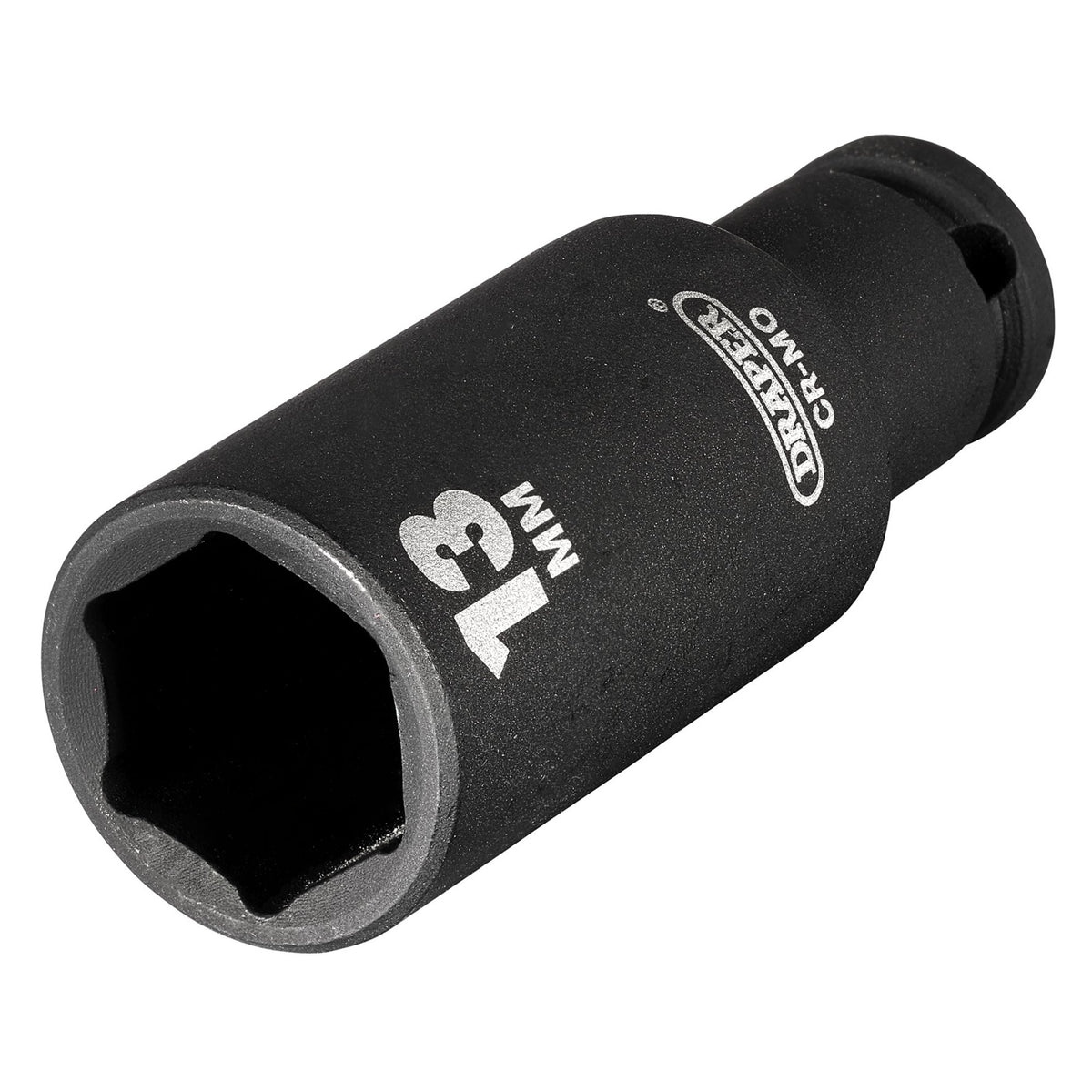 DRAPER Expert 13mm 1/4in. Square Drive Hi-Torq ; 6 Point Deep Impact Socket: Model No.406D-MM