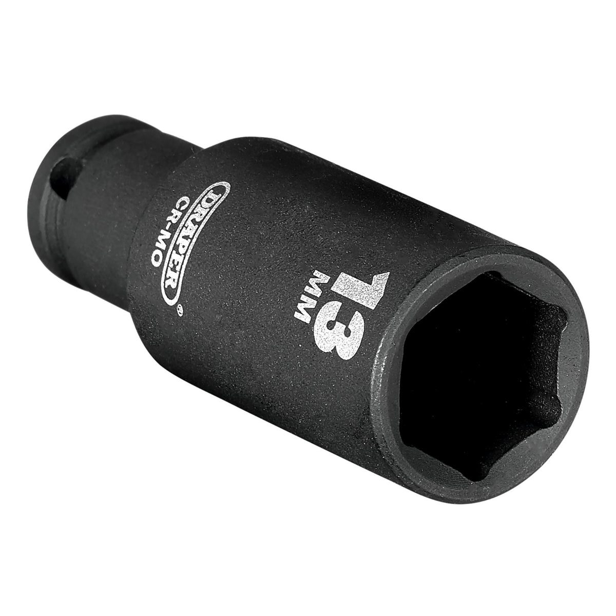 DRAPER Expert 13mm 1/4in. Square Drive Hi-Torq ; 6 Point Deep Impact Socket: Model No.406D-MM