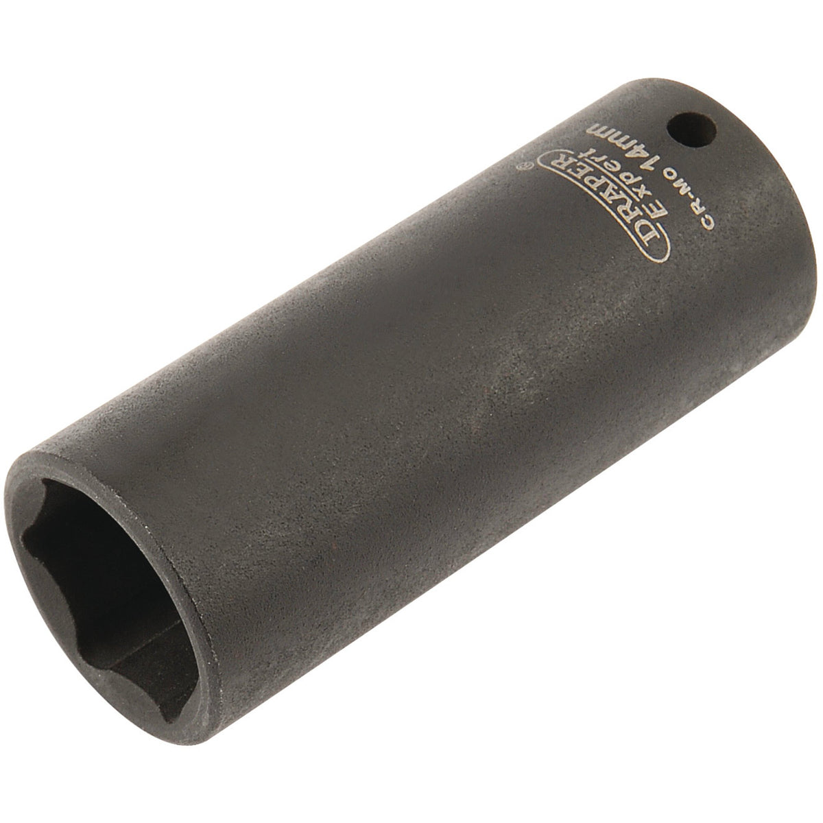 DRAPER Expert 14mm 1/4in. Square Drive Hi-Torq ; 6 Point Deep Impact Socket: Model No.406D-MM
