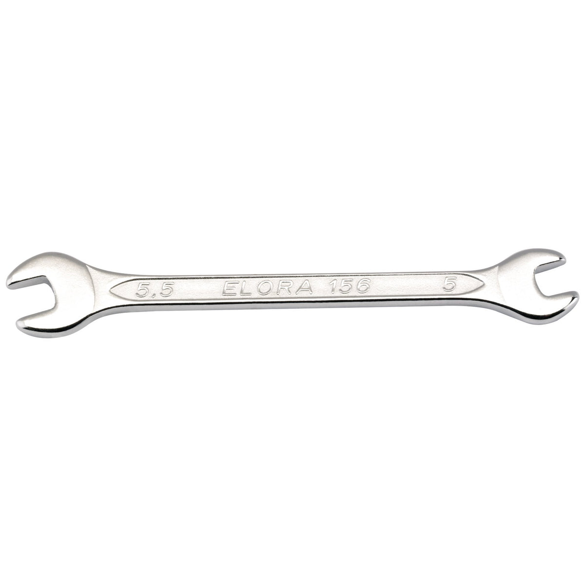 5mm x 5.5mm Midget Metric Double Open End Spanner: Model No.156
