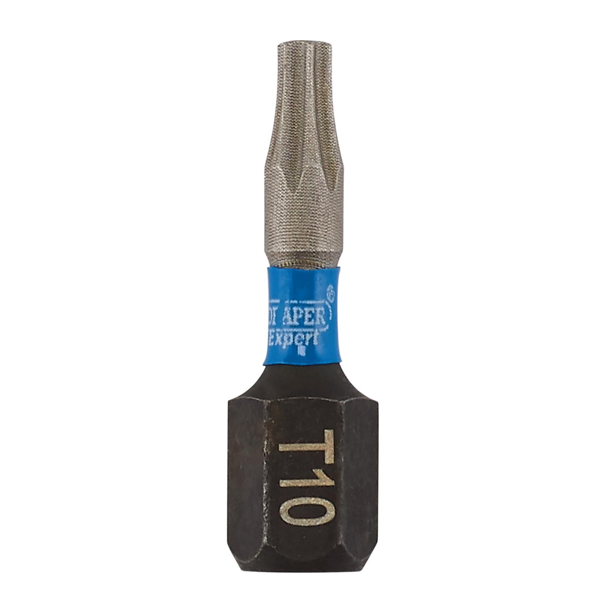 Draper Expert TX-STAR Impact Screwdriver Bits, T10 x 25mm, 1/4" Hex (Pack of 5) : Model No. IMBH/TX25/5