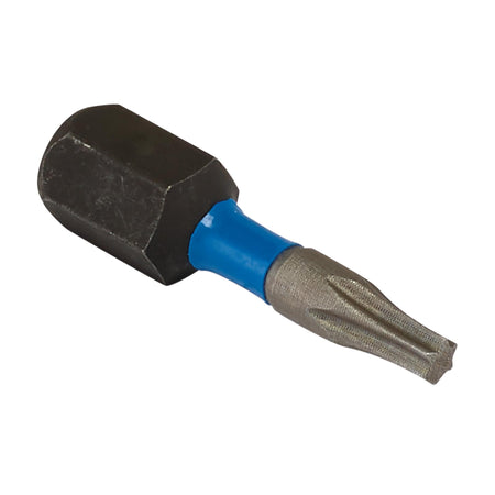 Draper Expert TX-STAR Impact Screwdriver Bits, T10 x 25mm, 1/4" Hex (Pack of 5) : Model No. IMBH/TX25/5