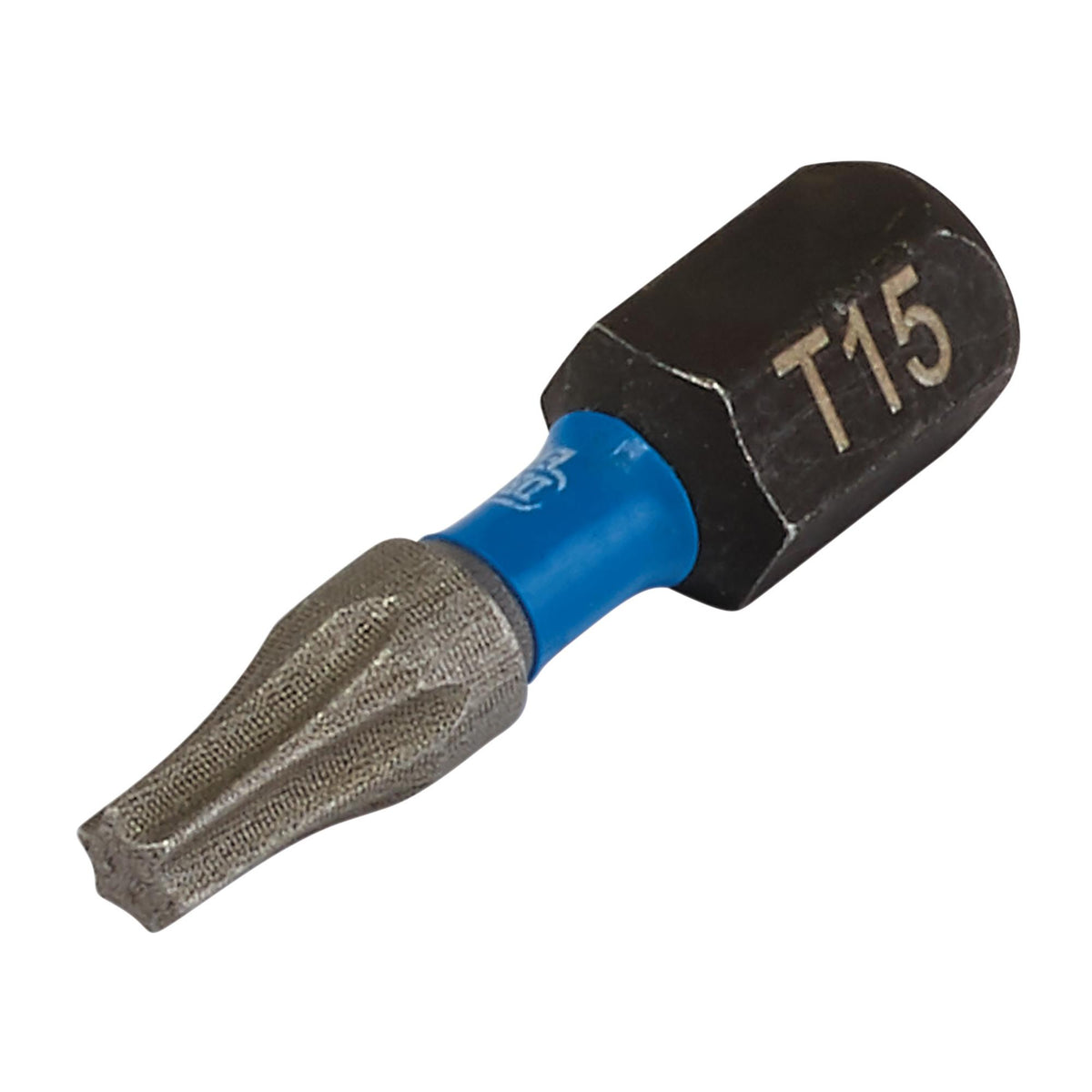 Draper Expert TX-STAR Impact Screwdriver Bits, T15 x 25mm, 1/4" Hex (Pack of 5) : Model No. IMBH/TX25/5