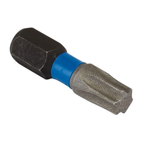 Draper Expert TX-STAR Impact Screwdriver Bits, T30 x 25mm, 1/4" Hex (Pack of 5) : Model No. IMBH/TX25/5