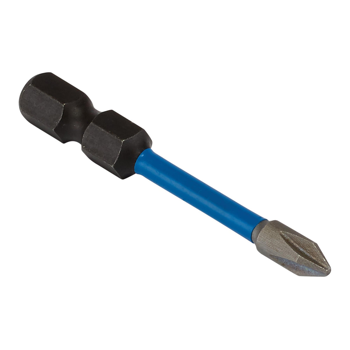 Draper Expert Cross Slot/PH Type Impact Screwdriver Bits, No.1 x 50mm, 1/4" Hex (Pack of 5) : Model No. IMBH/PH50/5