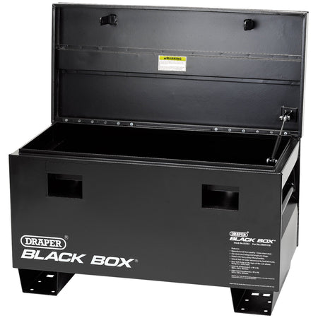 DRAPER Black Box® (Contractors Secure Storage Box) 900 x 425 x 330mm (Approx. Internal Measurements); 910 x 430 x 560mm (Approx. External Measurements) : Model No.DBB915/B