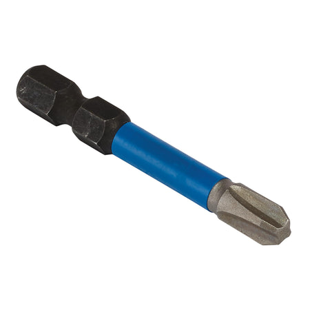 Draper Expert Cross Slot/PH Type Impact Screwdriver Bits, No.3 x 50mm, 1/4" Hex (Pack of 5) : Model No. IMBH/PH50/5
