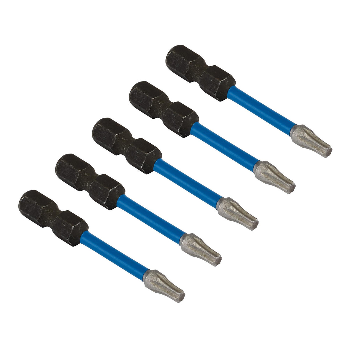Draper Expert TX-STAR Impact Screwdriver Bits, T15 x 50mm, 1/4" Hex (Pack of 5) : Model No. IMBH/TX50/5