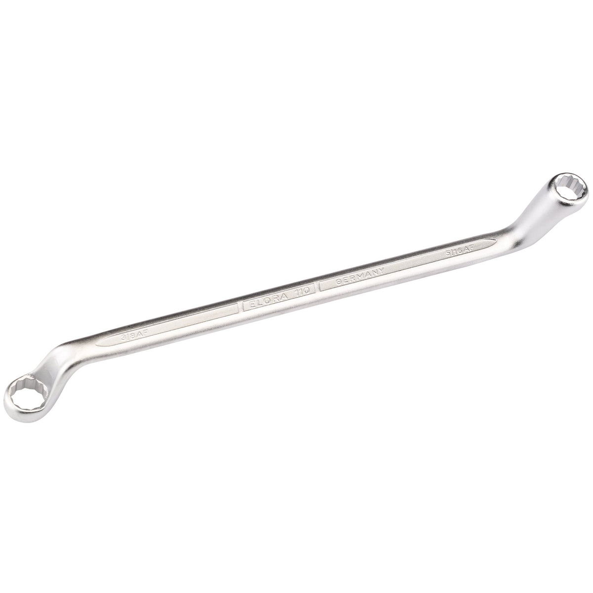 5/16 x 3/8in. Deep Crank Imperial Ring Spanner: Model No.110