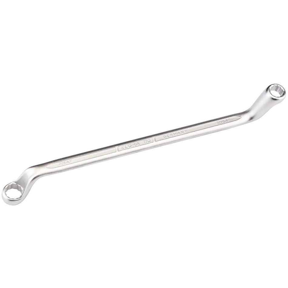5/16 x 3/8in. Deep Crank Imperial Ring Spanner: Model No.110