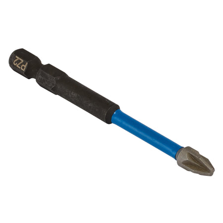 Draper Expert PZ-Type Impact Screwdriver Bits, No.2 x 75mm, 1/4" Hex (Pack of 5) : Model No. IMBH/PZ75/5