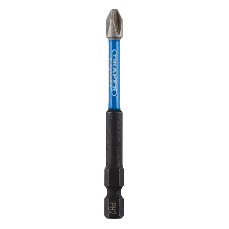 Draper Expert Cross Slot/PH Type Impact Screwdriver Bits, No.2 x 75mm, 1/4" Hex (Pack of 5) : Model No. IMBH/PH75/5
