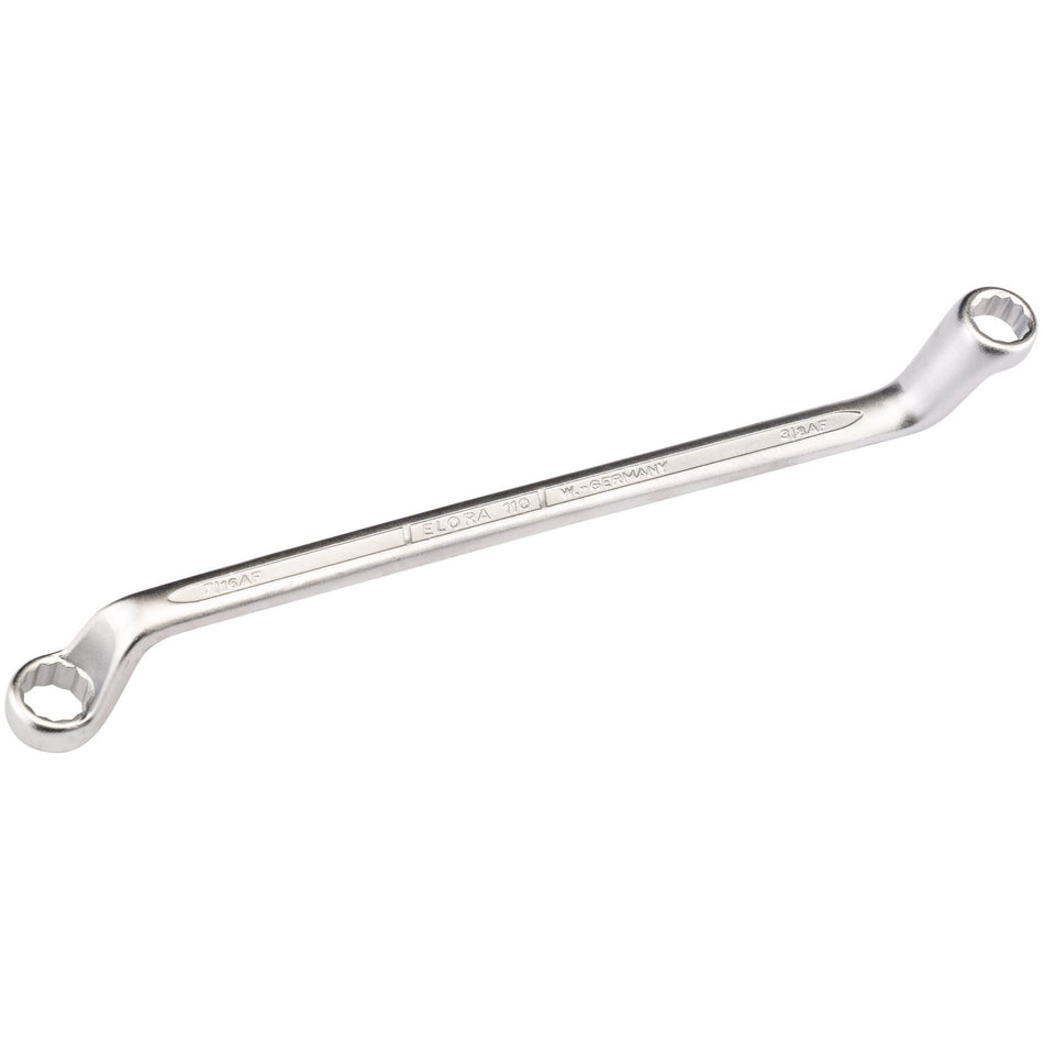 3/8 x 7/16in. Deep Crank Imperial Ring Spanner: Model No.110