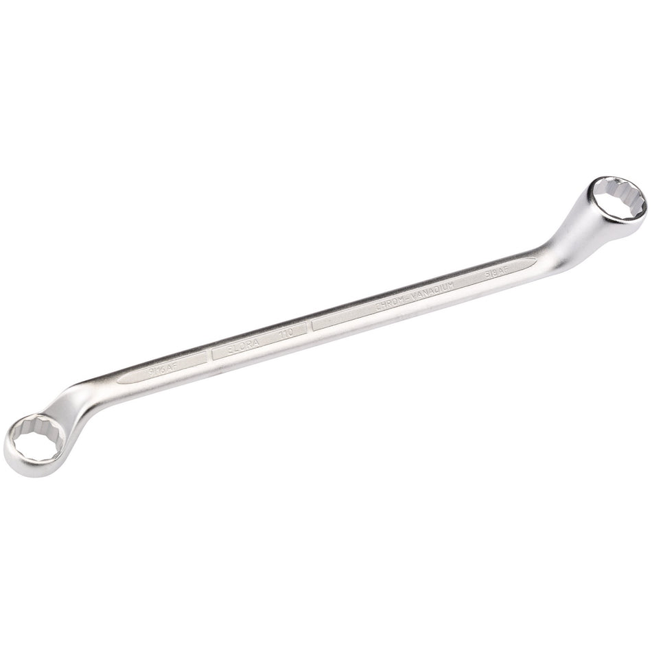 9/16 x 5/8in. Deep Crank Imperial Ring Spanner: Model No.110