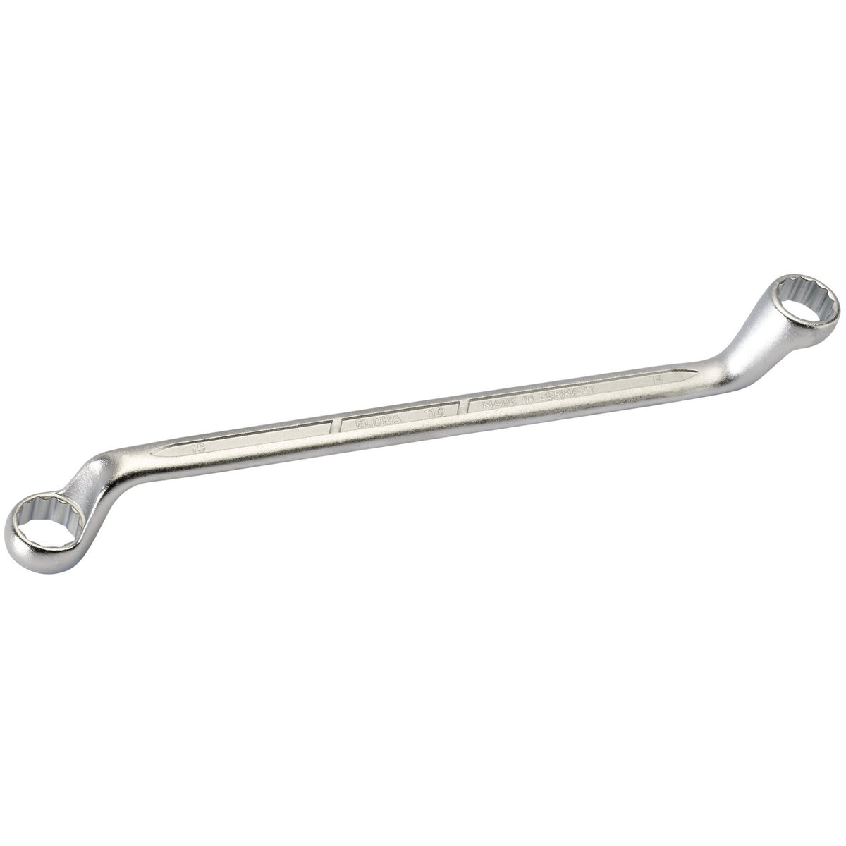 14mm x 15mm Deep Crank Metric Ring Spanner: Model No.110