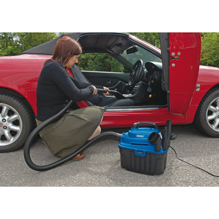 DRAPER 10L 1000W 230V Wet and Dry Vacuum Cleaner: Model No.WDV10