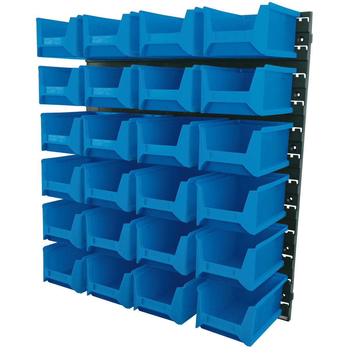 DRAPER 24 Bin Wall Storage Unit (Large Bins): Model No.SBB24B