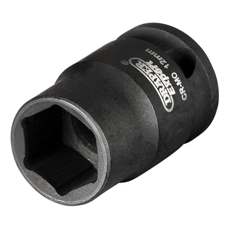 DRAPER Expert 12mm 3/8in. Square Drive Hi-Torq ; 6 Point Impact Socket: Model No.409-MMC