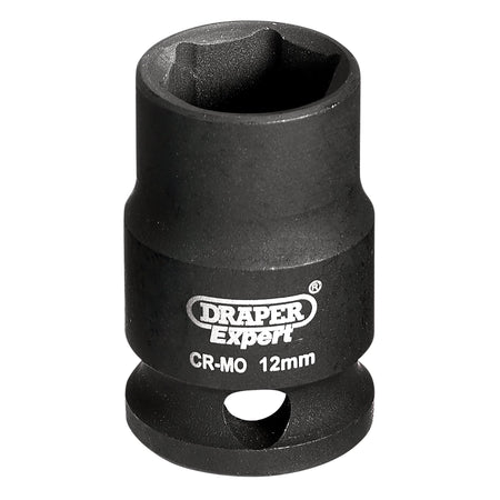 DRAPER Expert 12mm 3/8in. Square Drive Hi-Torq ; 6 Point Impact Socket: Model No.409-MMC