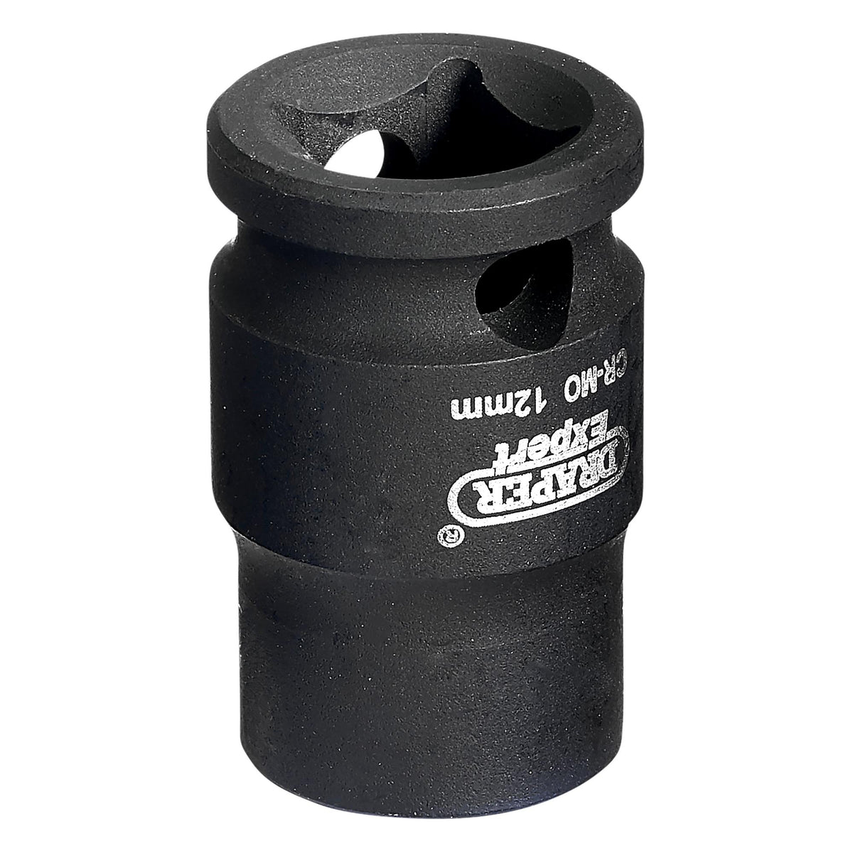 DRAPER Expert 12mm 3/8in. Square Drive Hi-Torq ; 6 Point Impact Socket: Model No.409-MMC